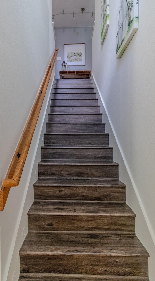 view of stairs
