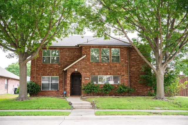6318 White Oaks Ln, Frisco, TX 75035 - english style home with brick siding and a front yard