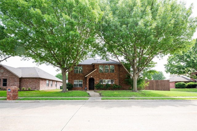 6318 White Oaks Ln, Frisco, TX 75035 - traditional-style house featuring brick siding