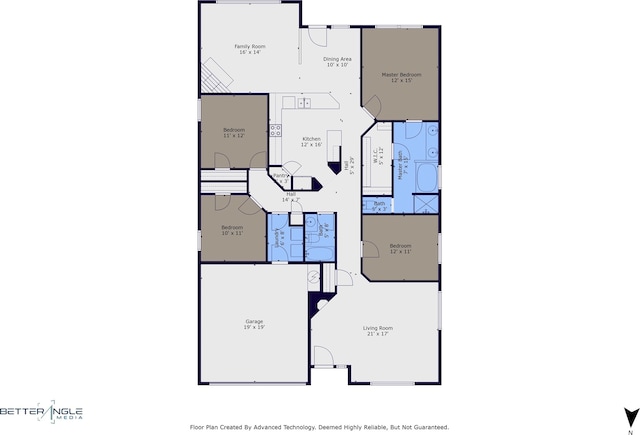 809 Fox Run Trl, Saginaw, TX 76179 - room layout