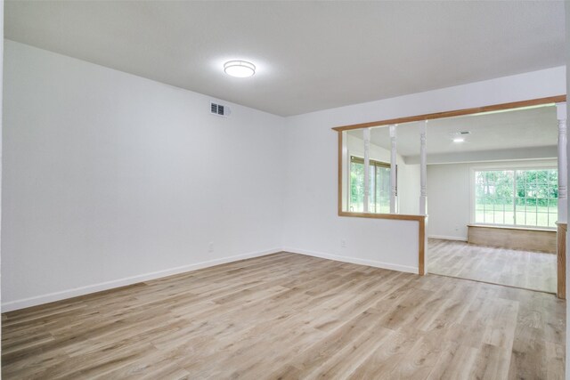 4840 Overton Ave, Fort Worth, TX 76133 - spare room with light wood-style flooring and baseboards
