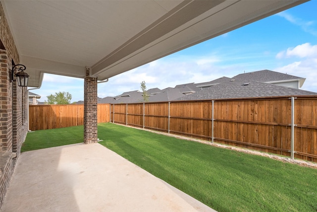 7104 Manhattan Dr, Rowlett, TX 75088 - view of yard with a patio area