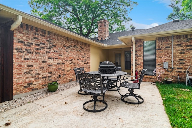 4021 Tracey Trl, Rowlett, TX 75088 - view of patio featuring outdoor dining space