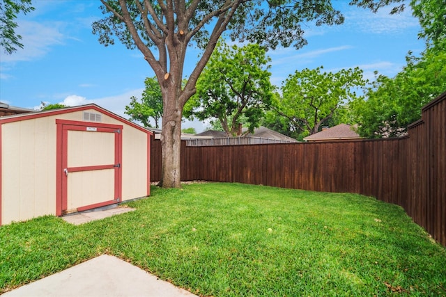 4021 Tracey Trl, Rowlett, TX 75088 - view of yard with a shed and an outbuilding