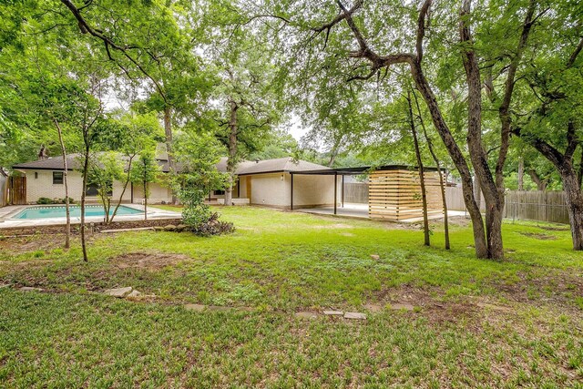 2317 Vega St, Grand Prairie, TX 75050 - view of pool featuring a patio area