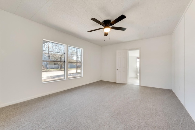 129 Western Ave, Saginaw, TX 76179 - carpeted spare room featuring ceiling fan