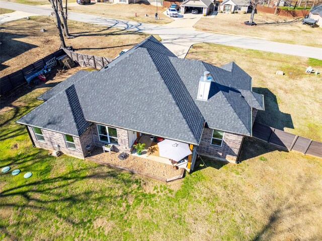 18358 Timber Oaks Dr, Lindale, TX 75771 - aerial perspective of suburban area