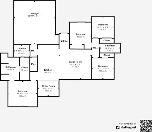 18358 Timber Oaks Dr, Lindale, TX 75771 - floor plan / room layout