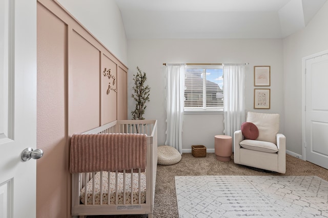 125 Singleton Dr, Royse City, TX 75189 - carpeted bedroom with a crib and baseboards