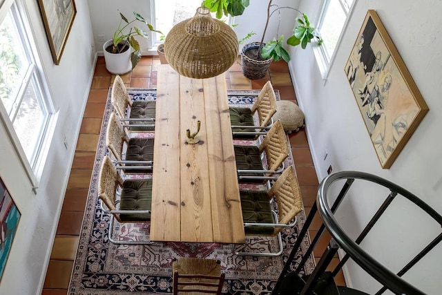 2846 Catherine St, Dallas, TX 75211 - dining room with tile patterned flooring
