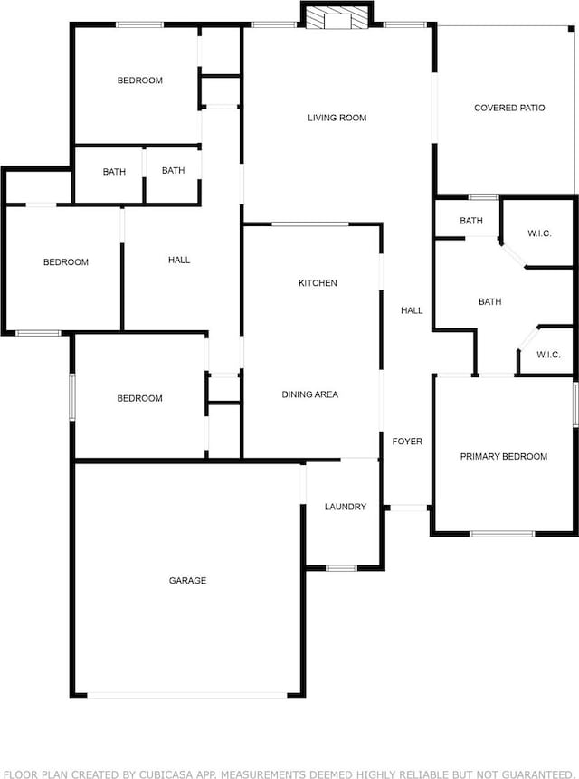 10121 Salem Way, Waco, TX 76708 - home floor plan