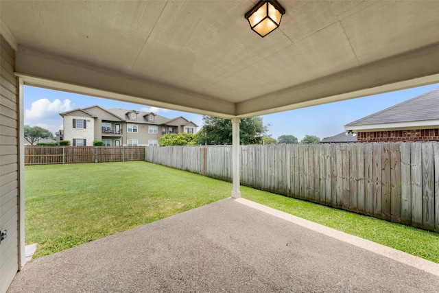 10121 Salem Way, Waco, TX 76708 - view of yard with a patio and a residential view