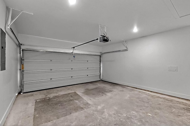 704 Witt, Wolfe City, TX 75496 - garage with a garage door opener and baseboards