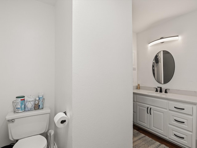 2500 Peargrove Cir, Arlington, TX 76006 - bathroom with toilet and vanity