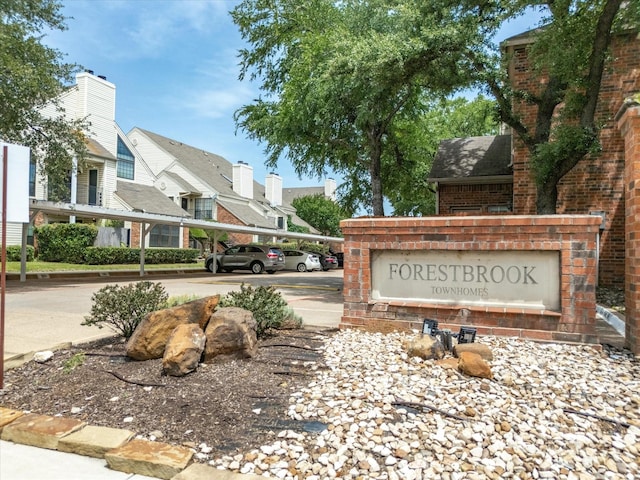 2500 Peargrove Cir, Arlington, TX 76006 - community sign with covered parking