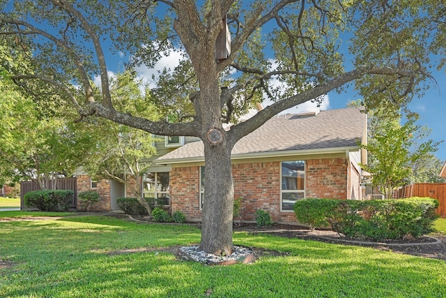 4400 Boston Dr, Plano, TX 75093 - view of front facade with brick siding and roof with shingles