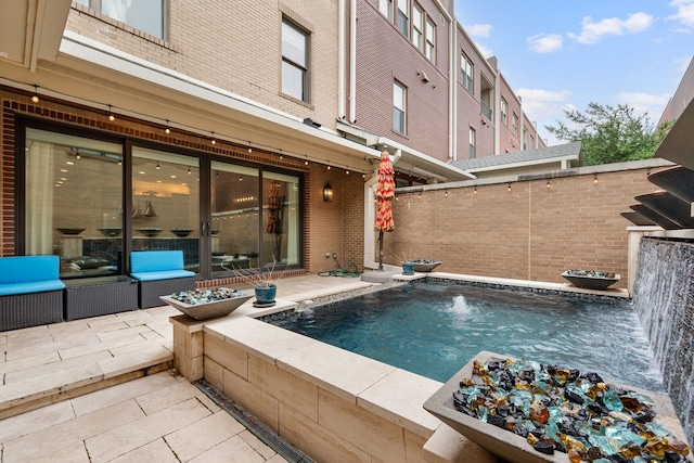 1532 Main St, Southlake, TX 76092 - outdoor pool featuring a patio and fence