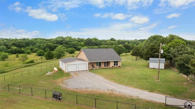 677 County Road 4027, Savoy, TX 75479 - overview of rural landscape featuring agricultural land