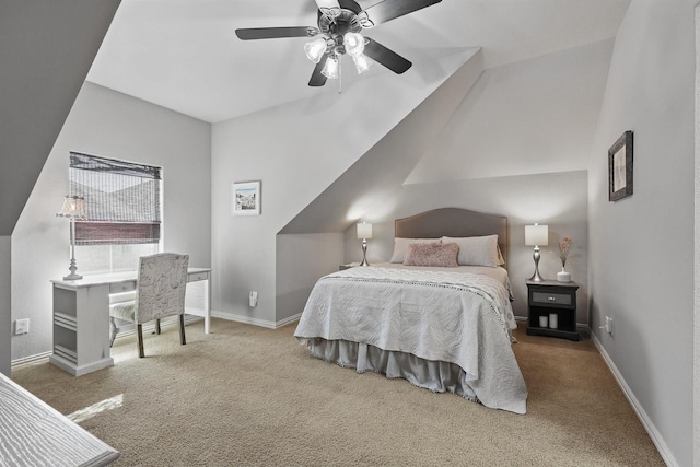 3002 Spring Hill Ln, Highland Village, TX 75077 - bedroom featuring carpet flooring, baseboards, and a ceiling fan