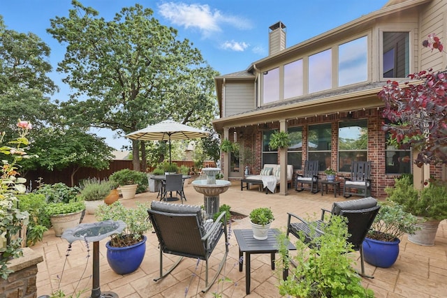 3002 Spring Hill Ln, Highland Village, TX 75077 - view of patio