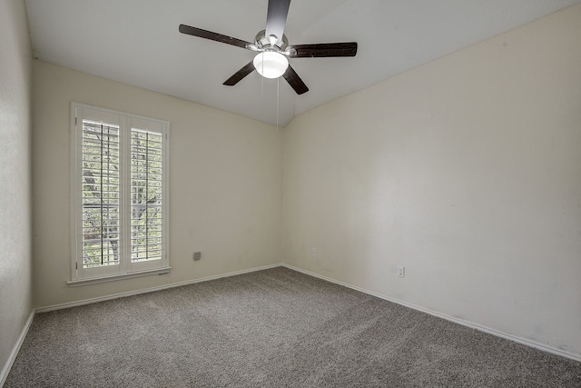 4205 English Ivy Dr, Mckinney, TX 75070 - spare room with healthy amount of natural light, carpet, and a ceiling fan