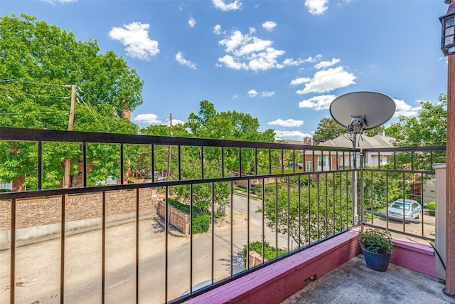 6000 Auburndale Ave Unit E, University Park, TX 75205 - view of balcony