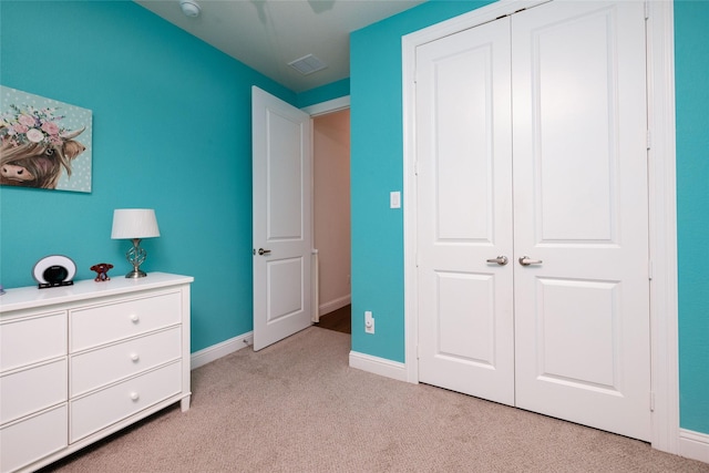 1100 Whisper Willows Dr, Fort Worth, TX 76052 - bedroom with light carpet, baseboards, and a closet