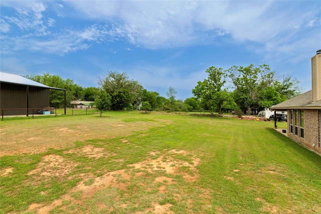 140 Pine Rd, Poolville, TX 76487 - view of yard