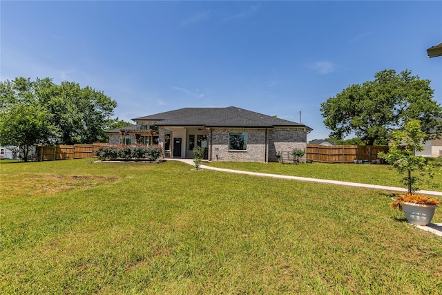 203 Mcelroy St, Southmayd, TX 76273 - view of rear view of house
