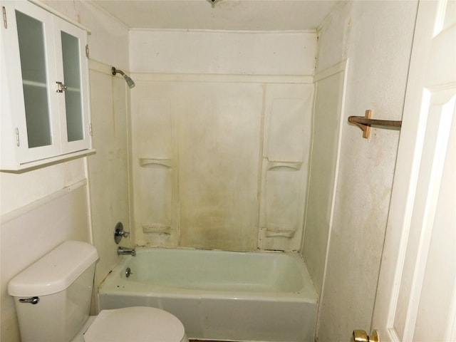 1819 Grady Rd, Hawk Cove, TX 75474 - bathroom with toilet and shower / bath combination