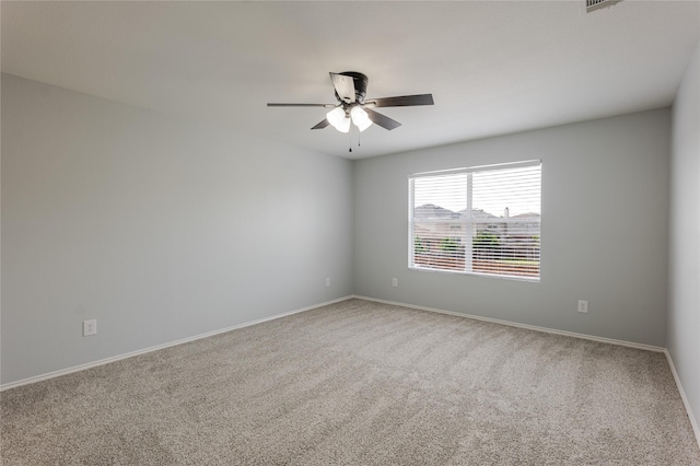 8537 Star Thistle Dr, Fort Worth, TX 76179 - carpeted spare room with a ceiling fan and baseboards