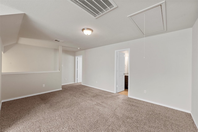 5541 Wisdom Ct, Waco, TX 76708 - spare room with attic access, carpet, and baseboards