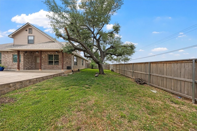 5541 Wisdom Ct, Waco, TX 76708 - view of yard featuring a patio area