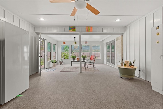 1247 Wedgewood Dr, Cleburne, TX 76033 - sunroom / solarium with french doors