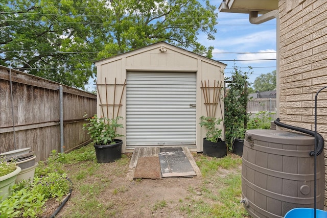 1247 Wedgewood Dr, Cleburne, TX 76033 - garage with fence and a storage unit