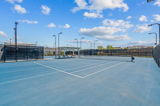 14344 Walsh Ave, Fort Worth, TX 76008 - view of tennis court with fence
