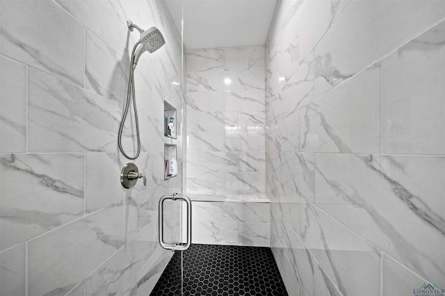 316 Heritage Way, Bullard, TX 75757 - full bathroom featuring a marble finish shower