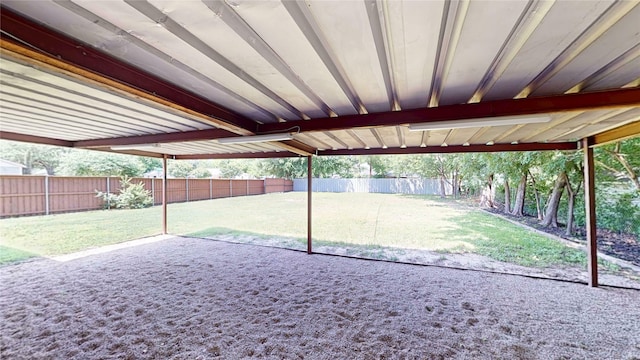 3201 Lakeland St, Fort Worth, TX 76111 - view of yard featuring a patio area