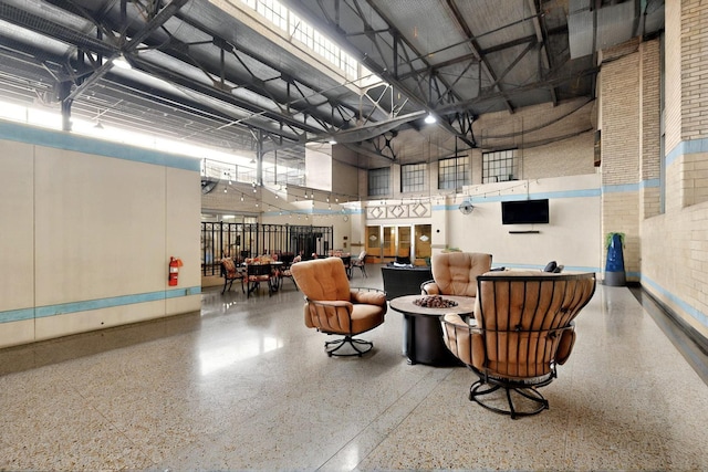 201 W Lancaster Ave Unit 218, Fort Worth, TX 76102 - common area with a high ceiling