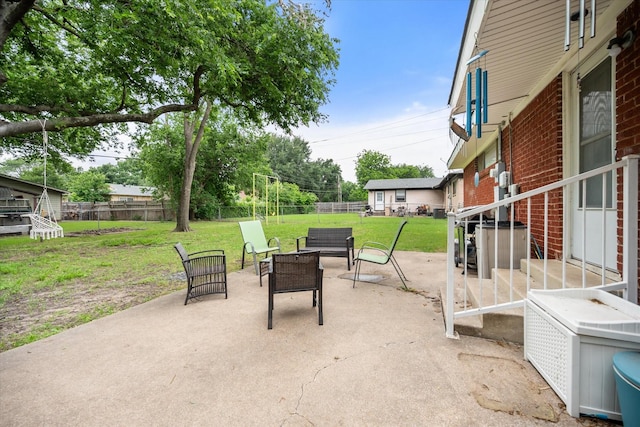 4900 Ira St, Haltom City, TX 76117 - view of patio / terrace