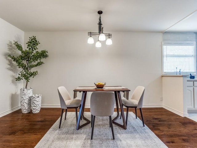 827 Sherbrook Dr, Richardson, TX 75080 - dining space featuring wood finished floors and baseboards