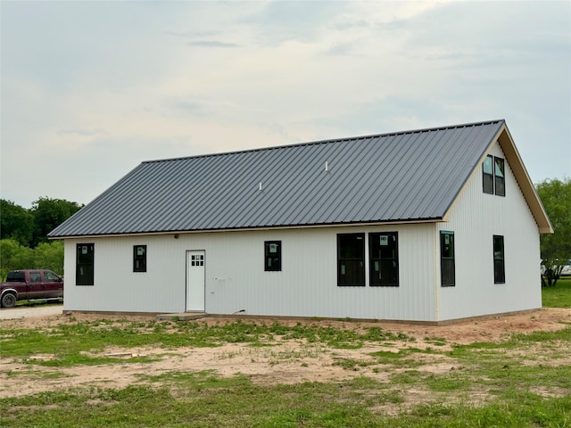 1596 Dairy Way, Waco, TX 75705 - back of house featuring metal roof