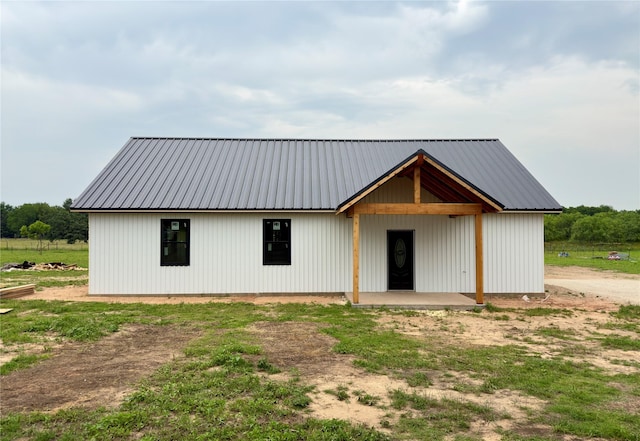 1596 Dairy Way, Waco, TX 75705 - view of front facade featuring metal roof