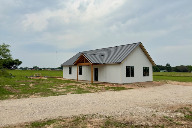 1596 Dairy Way, Waco, TX 75705 - back of property featuring metal roof