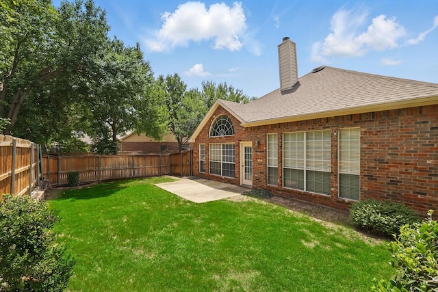 8100 Hosta Way, Fort Worth, TX 76123 - view of yard featuring a patio