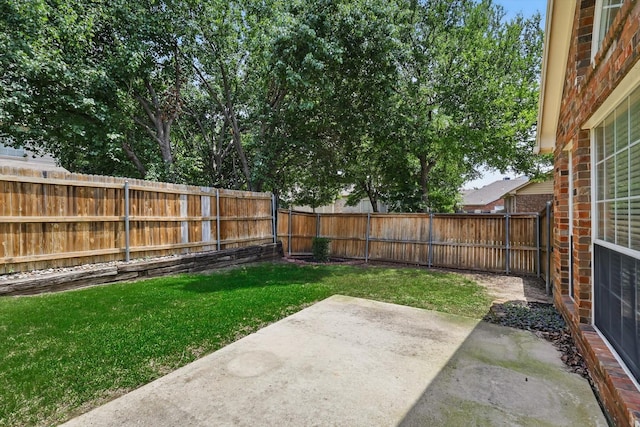8100 Hosta Way, Fort Worth, TX 76123 - view of yard featuring a patio area