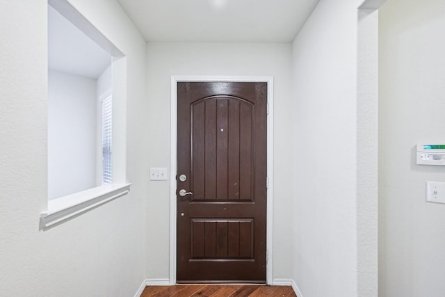7789 Gulf Breeze Ln, Frisco, TX 75036 - entrance foyer with wood finished floors and baseboards