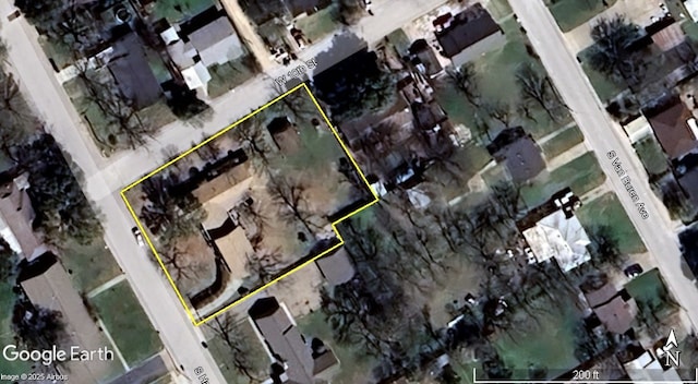 1000 S Harrison St, Mcgregor, TX 76657 - map / location with property parcel outlined