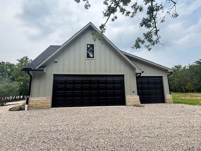 5073 Loper Cir, Streetman, TX 75859 - garage with driveway