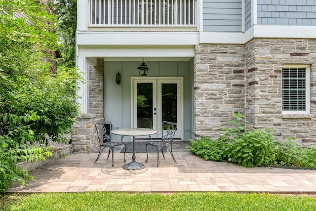 812 Baker St, Mckinney, TX 75069 - patio / terrace with french doors and a patio